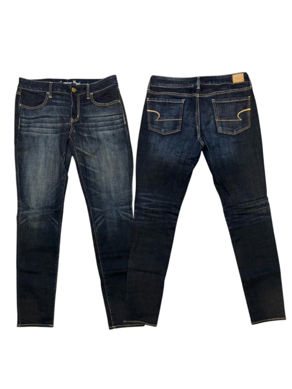 Dark Blue Skinny Jean Jeggings